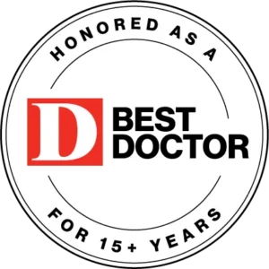 Honored as a D Best Doctor Logo