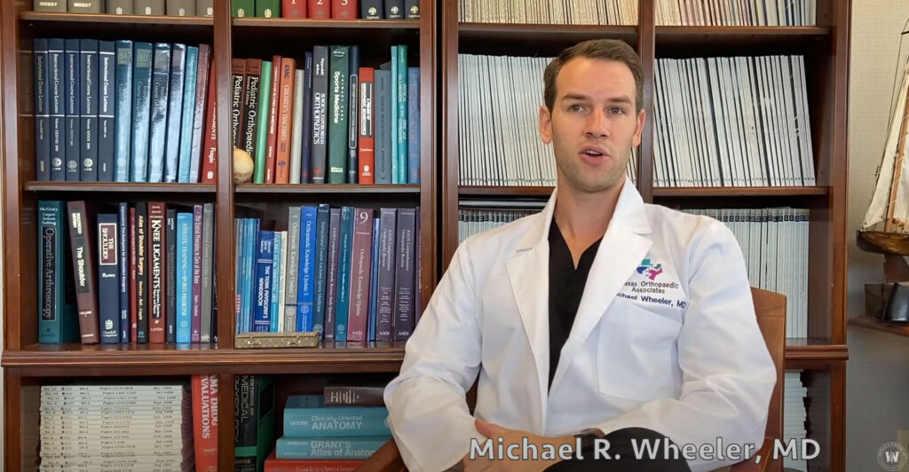 Dr. Michael Wheeler explains lumbar spinal stenosis Video
