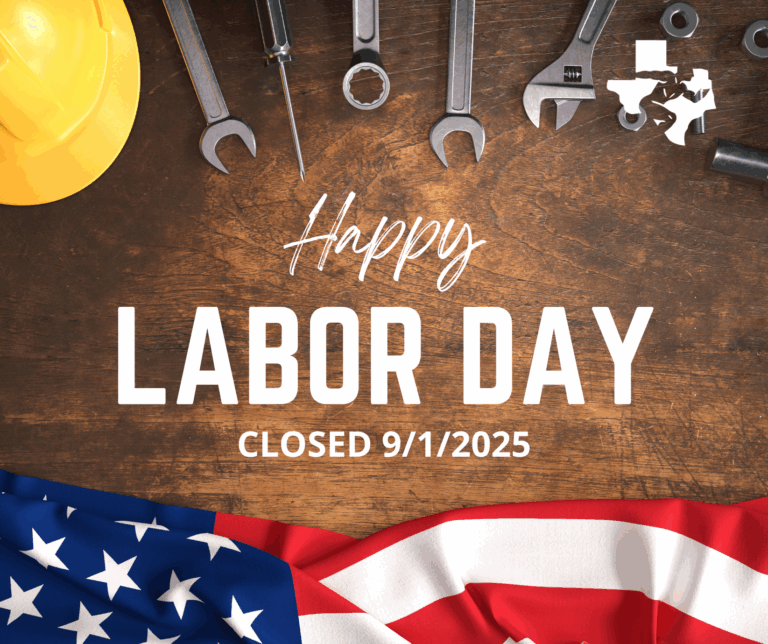 Texas Orthopaedic Associates Closed for Labor Day
