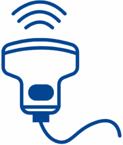 Shockwave Icon - Blue