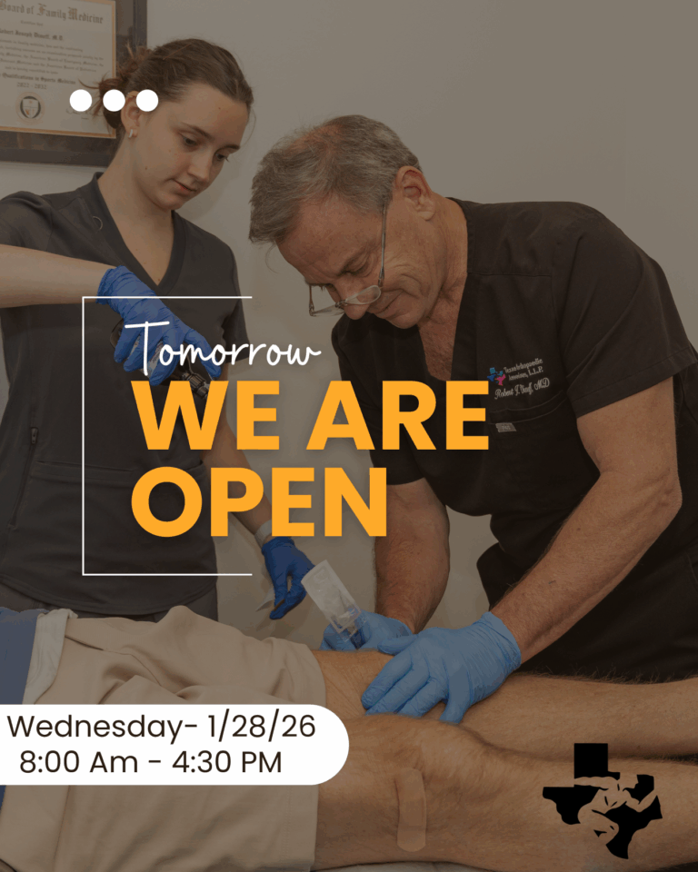 Dallas & Plano Locations Open Tomorrow 1/28/26 – Normal Business Hours